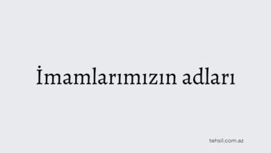 İmam adlari