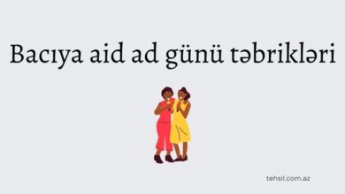 Bacıya aid ad günü tebrikleri