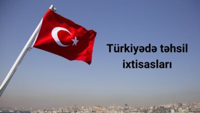 Türkiyədə təhsil ixtisaslar